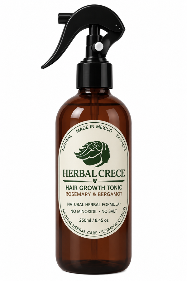 Herbal Crece Hair Tonic Spray 250ml | Rosemary Bergamot Botanical Hair Care